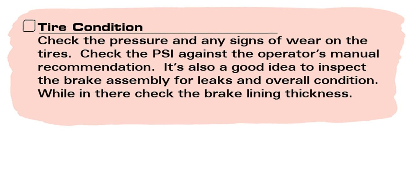 Tire Condition