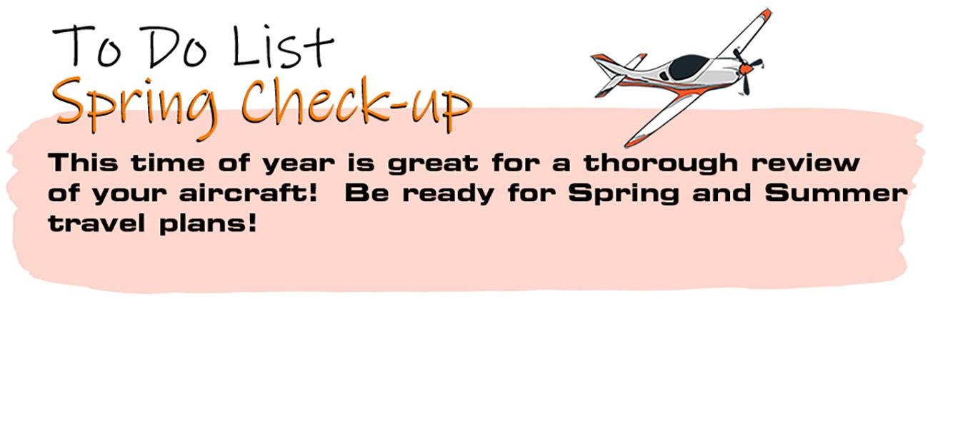 Spring Check-up